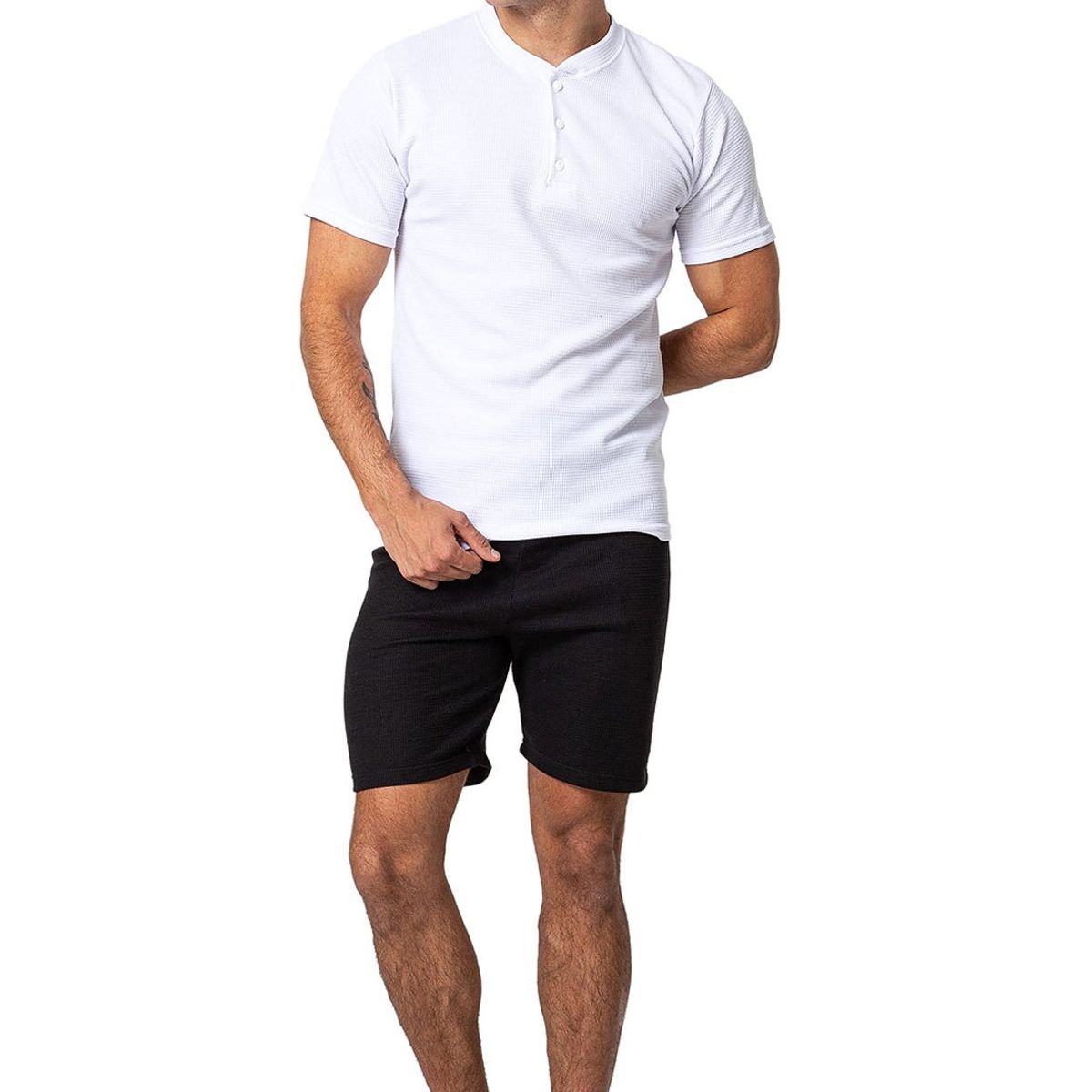 SANTANA - Loungewear Hunza Hombre Blanco