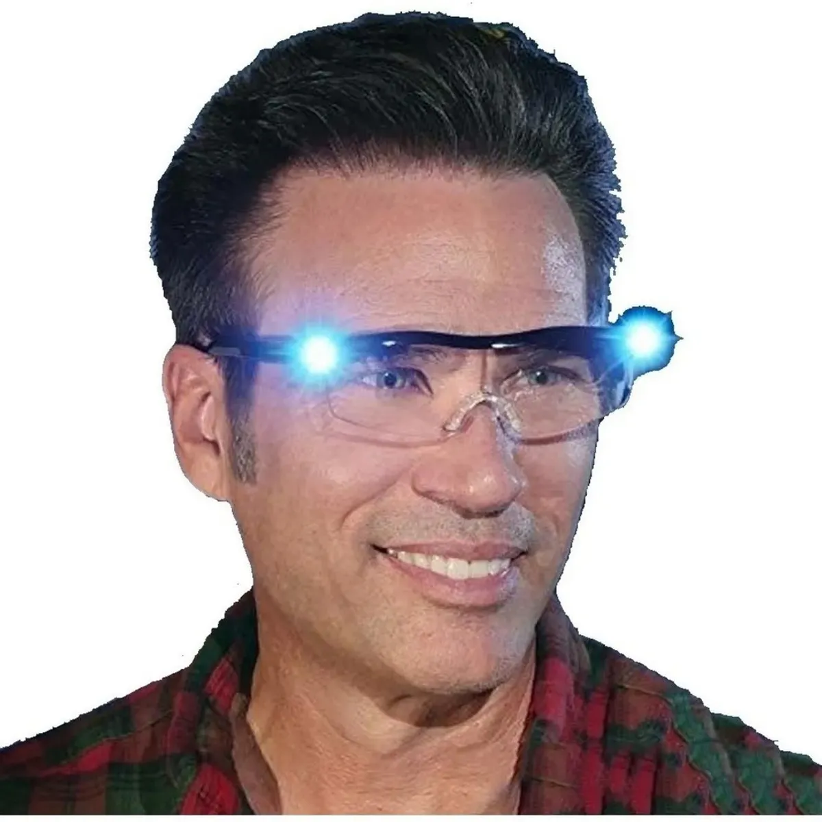 GENERICO - Gafas Lupa Visión Luz Led Presbicia Aumento 160% Recargable