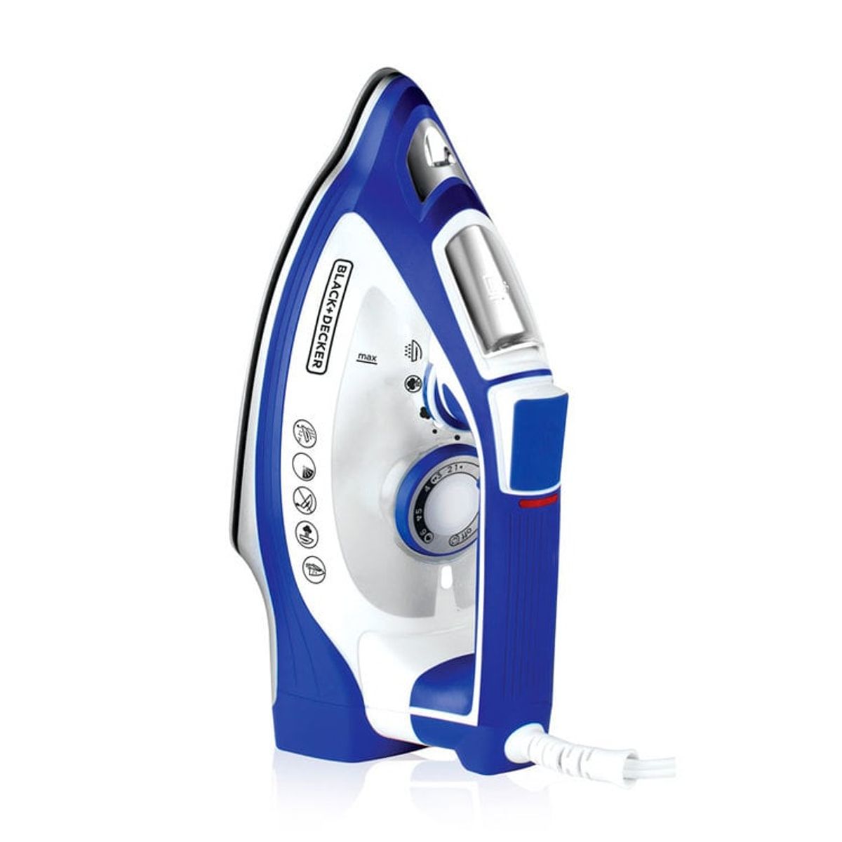 BLACK+DECKER - Plancha de Ropa BLACK+DECKER IR3001 Impact Azul