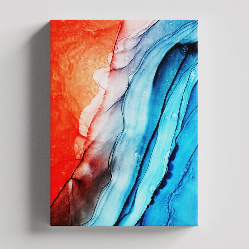 TAYRONA STORE - Cuadros Retablo Alcohol Ink Art 045 - 35x50cm