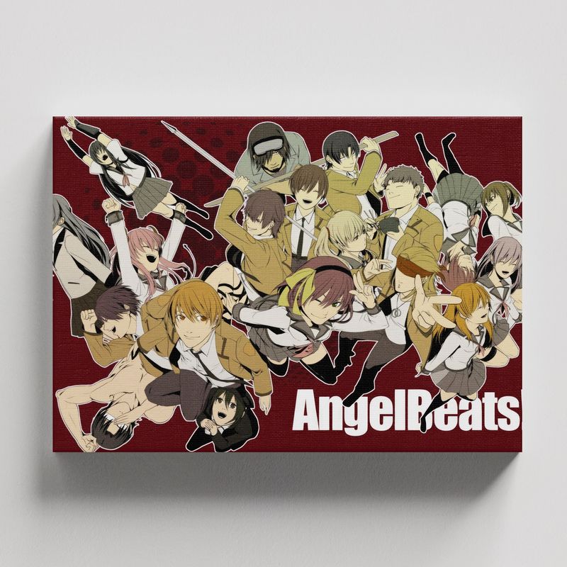 TAYRONA STORE - Cuadros Retablo Animes Angel Beats 008 - 50x35cm