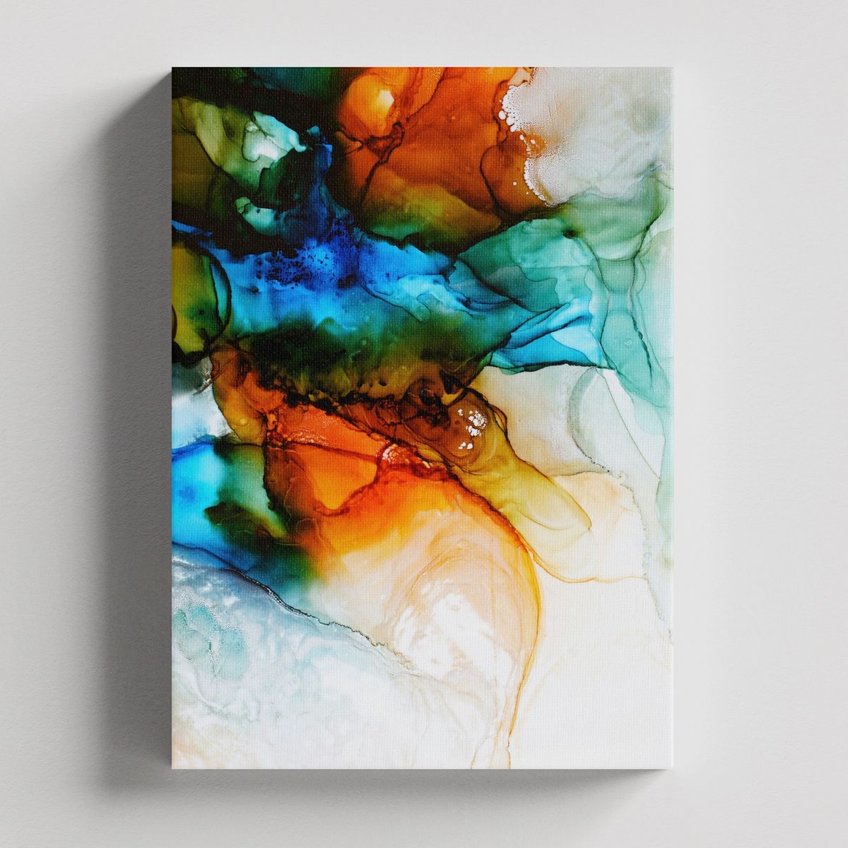 TAYRONA STORE - Cuadros Retablo Alcohol Ink Art 097 - 35x50cm