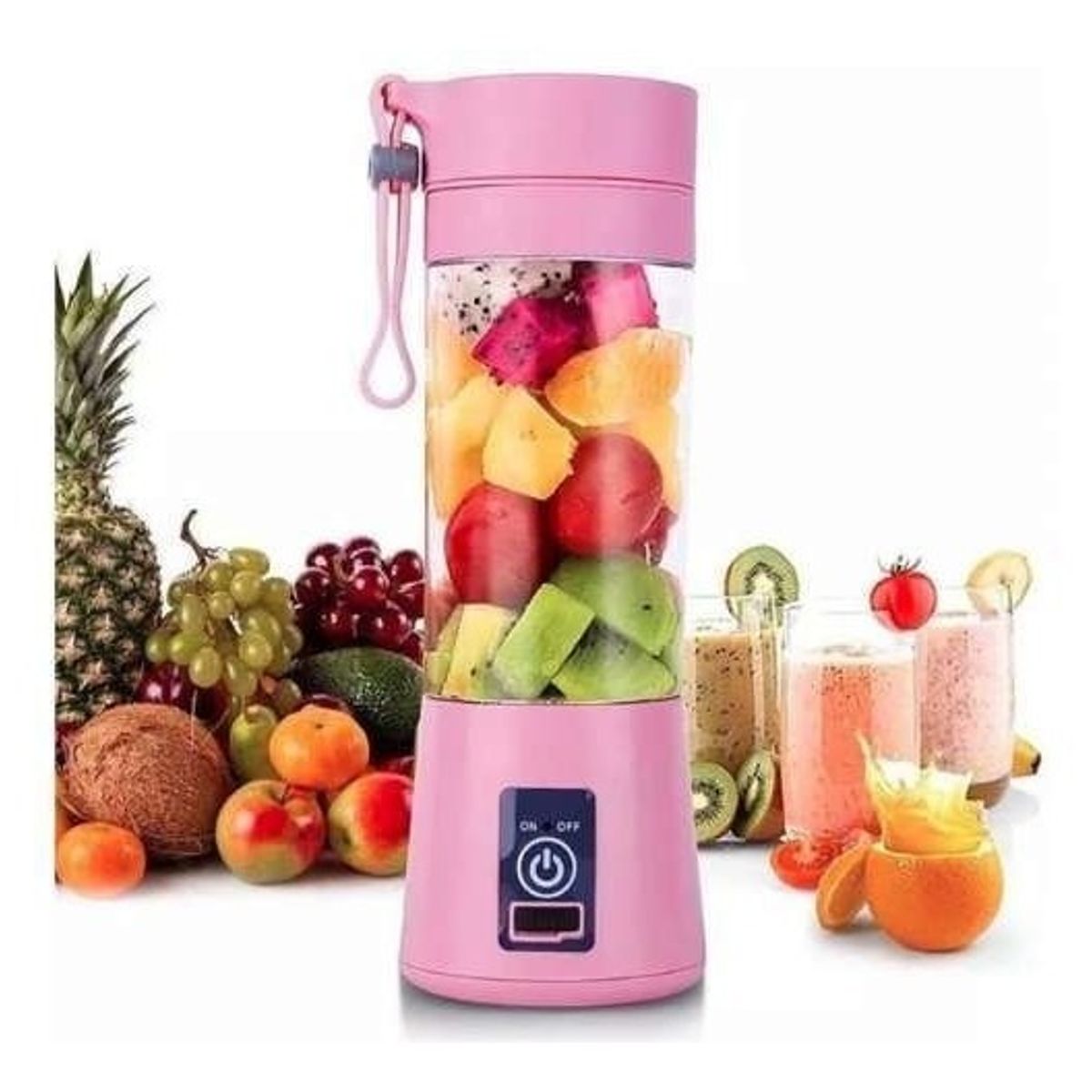 GENERICO - Licuadora Batidora Trituradora Termo Portátil Recargable