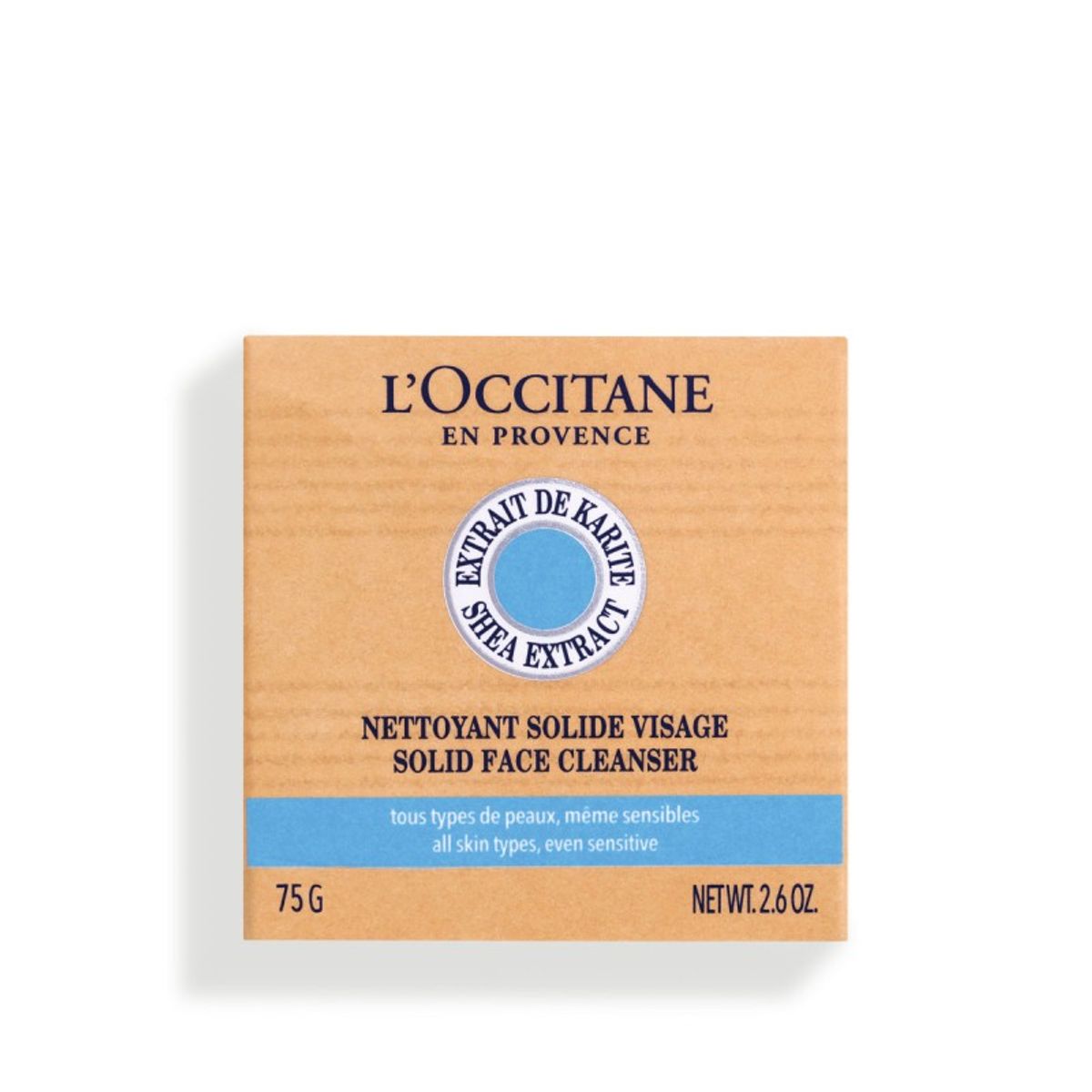 LOCCITANE - Jabón sólido facial de Karité 75g