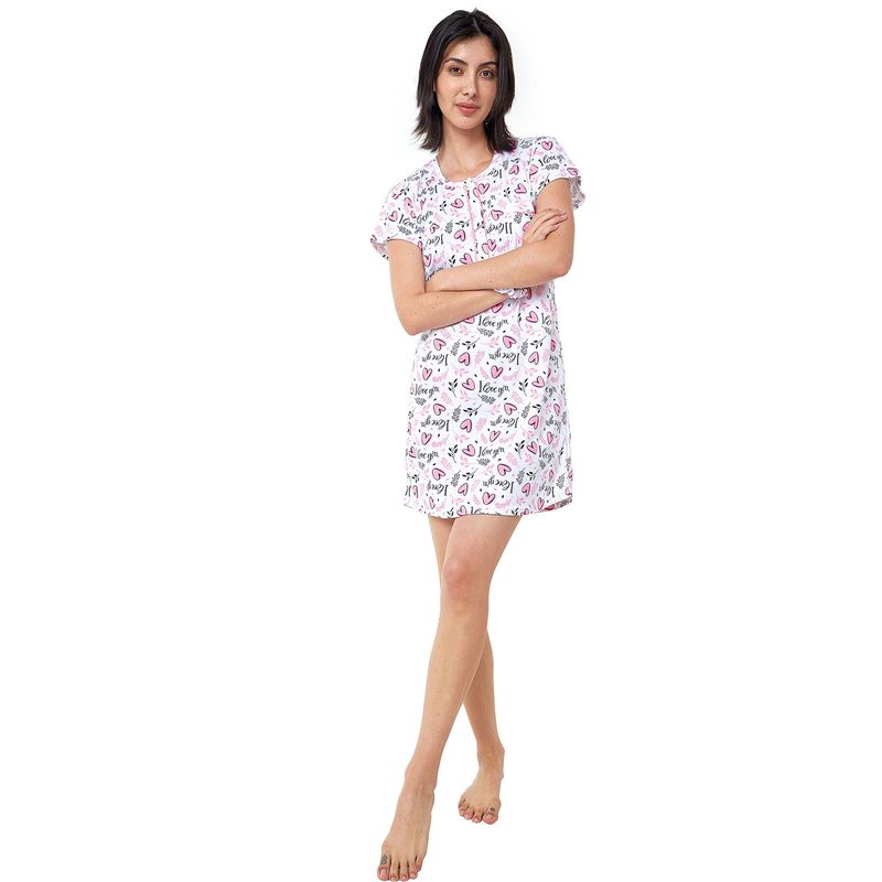 SANTANA - Batola Mujer Helena Estampada Rosado