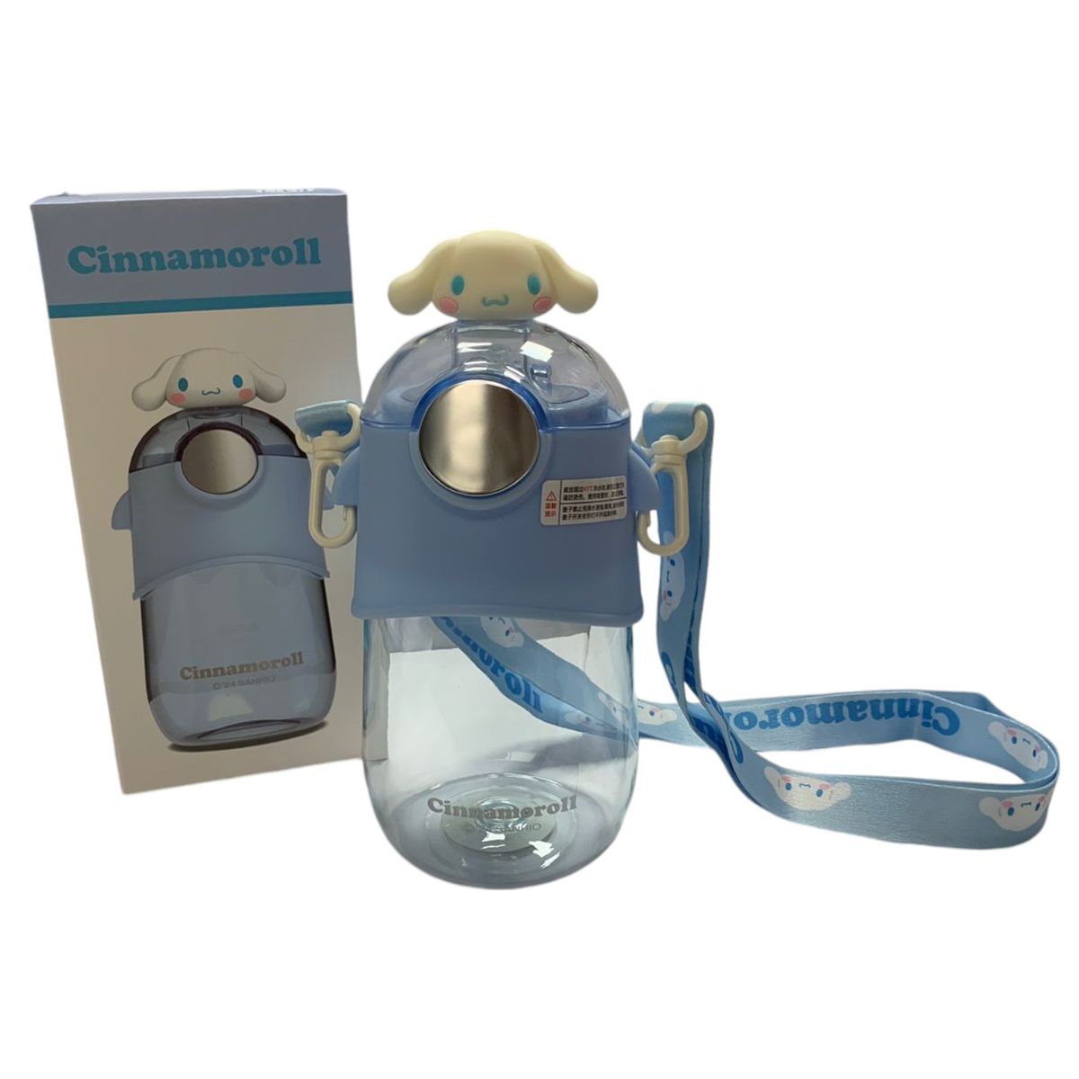GENERICO - Termo Botilito De Cinnamoroll Con Correa Kawaii Onegai Kitty
