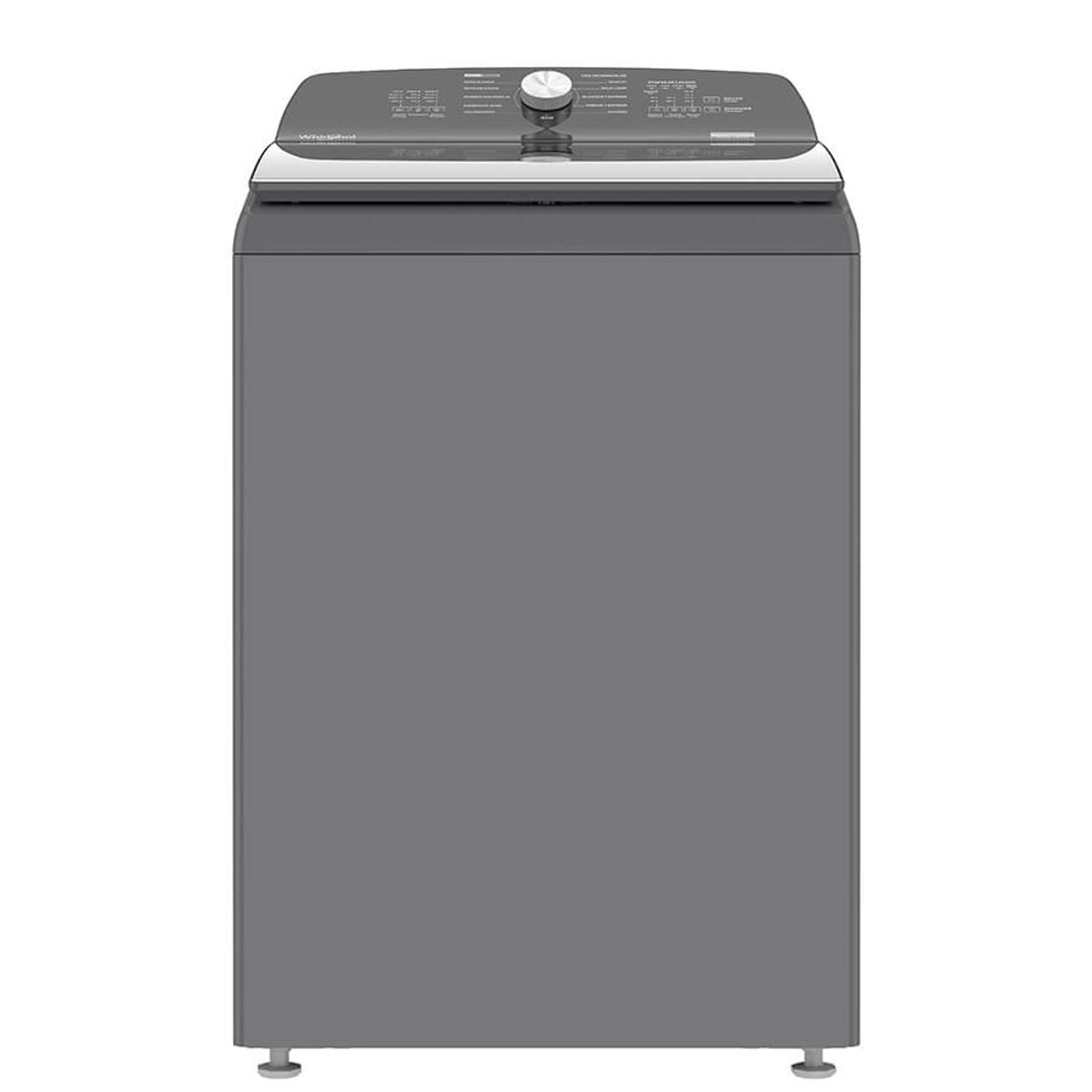 WHIRLPOOL - Lavadora carga superior 25kg Impeller Gris
