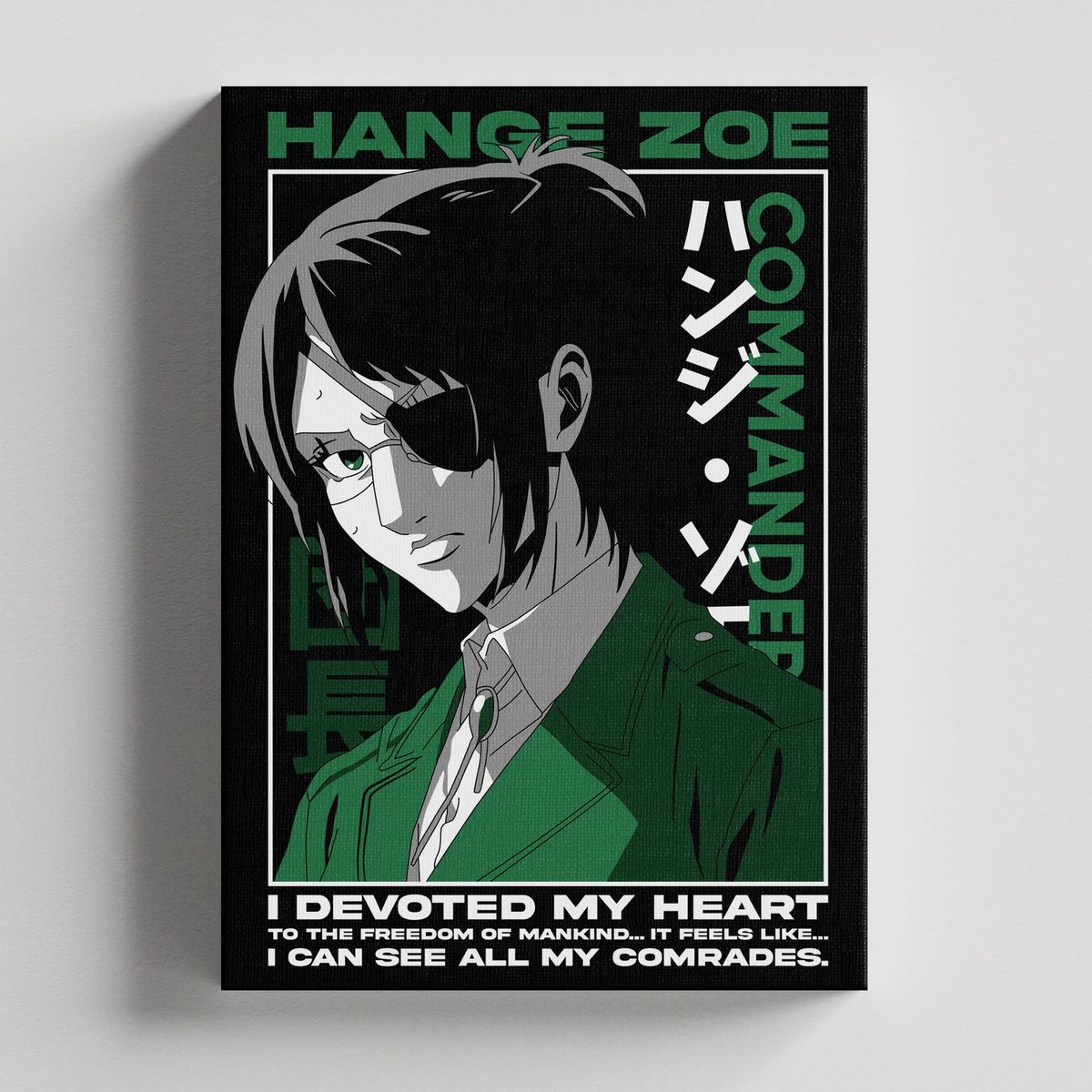 TAYRONA STORE - Cuadros Retablo Animes Attack On Titan 011 - 35x50cm