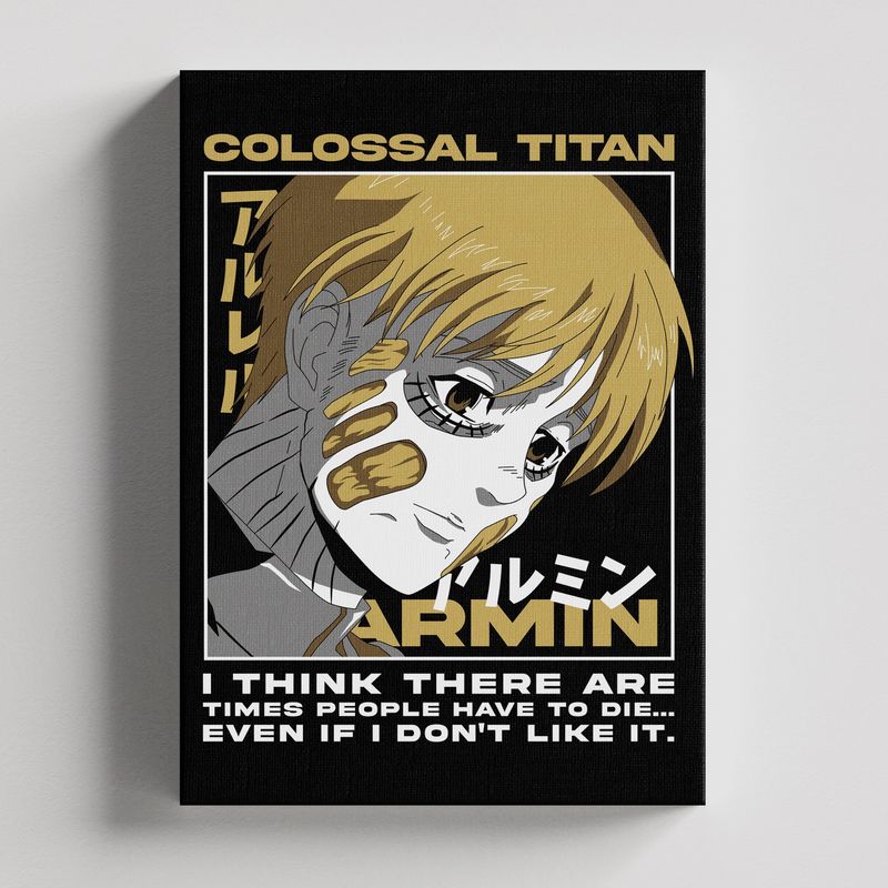 TAYRONA STORE - Cuadros Retablo Animes Attack On Titan 007 - 35x50cm