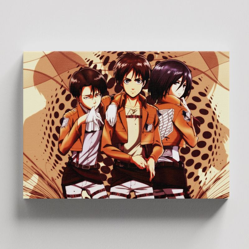 TAYRONA STORE - Cuadros Retablo Animes Attack On Titan 025 - 50x35cm