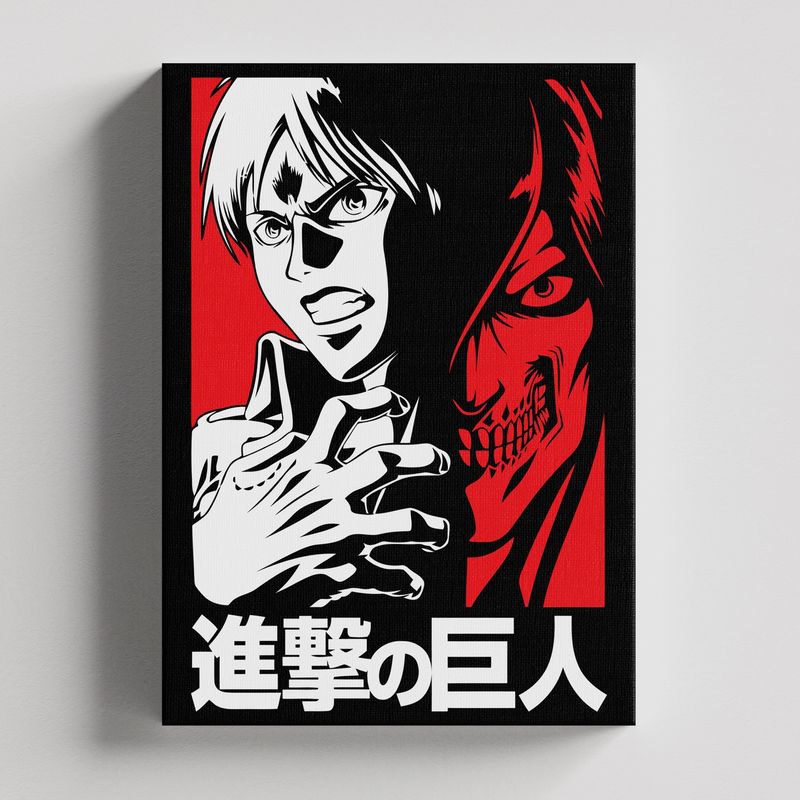TAYRONA STORE - Cuadros Retablo Animes Attack On Titan 016 - 35x50cm