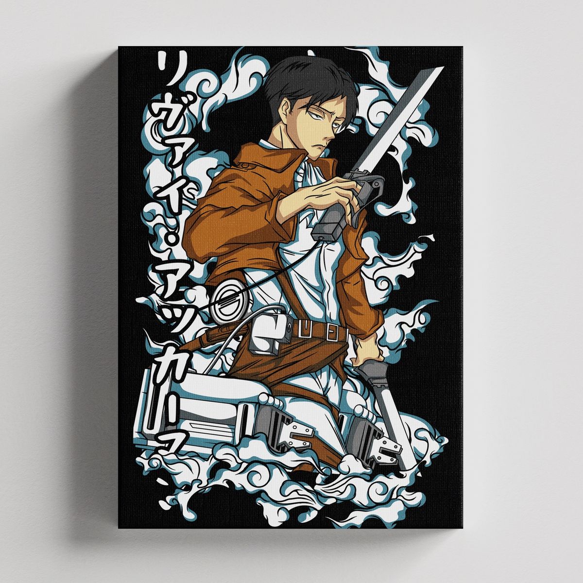 TAYRONA STORE - Cuadros Retablo Animes Attack On Titan 019 - 35x50cm