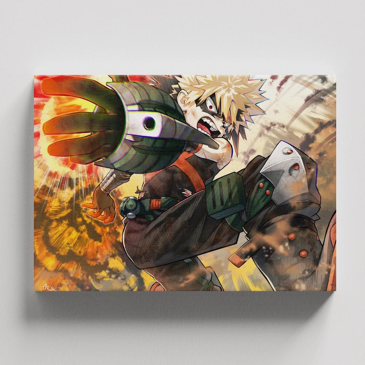 TAYRONA STORE - Cuadros Retablo Animes Boku No Hero 012 - 50x35cm