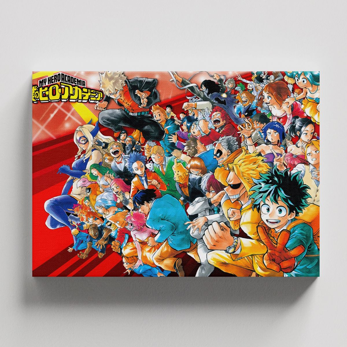 TAYRONA STORE - Cuadros Retablo Animes Boku No Hero 020 - 50x35cm
