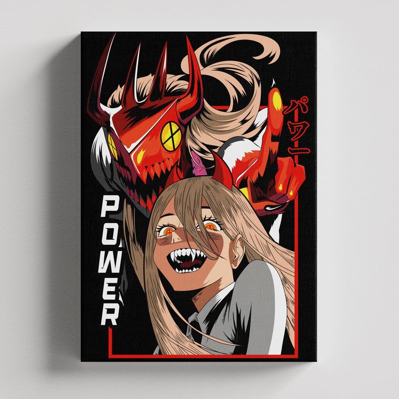 TAYRONA STORE - Cuadros Retablo Animes Chainsaw Man 014 - 35x50cm