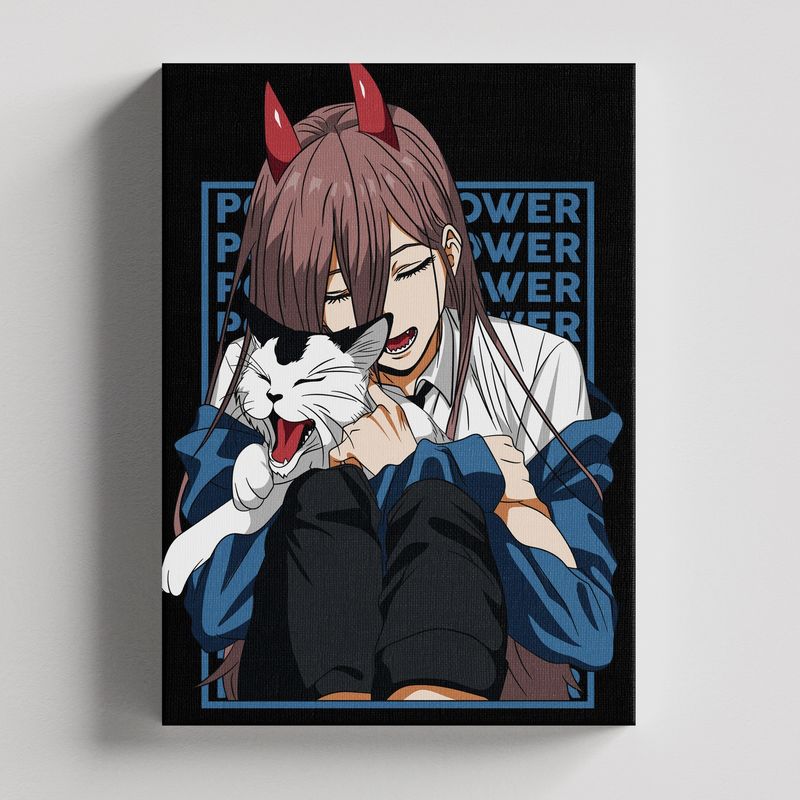 TAYRONA STORE - Cuadros Retablo Animes Chainsaw Man 005 - 35x50cm