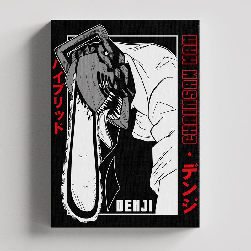 TAYRONA STORE - Cuadros Retablo Animes Chainsaw Man 008 - 35x50cm