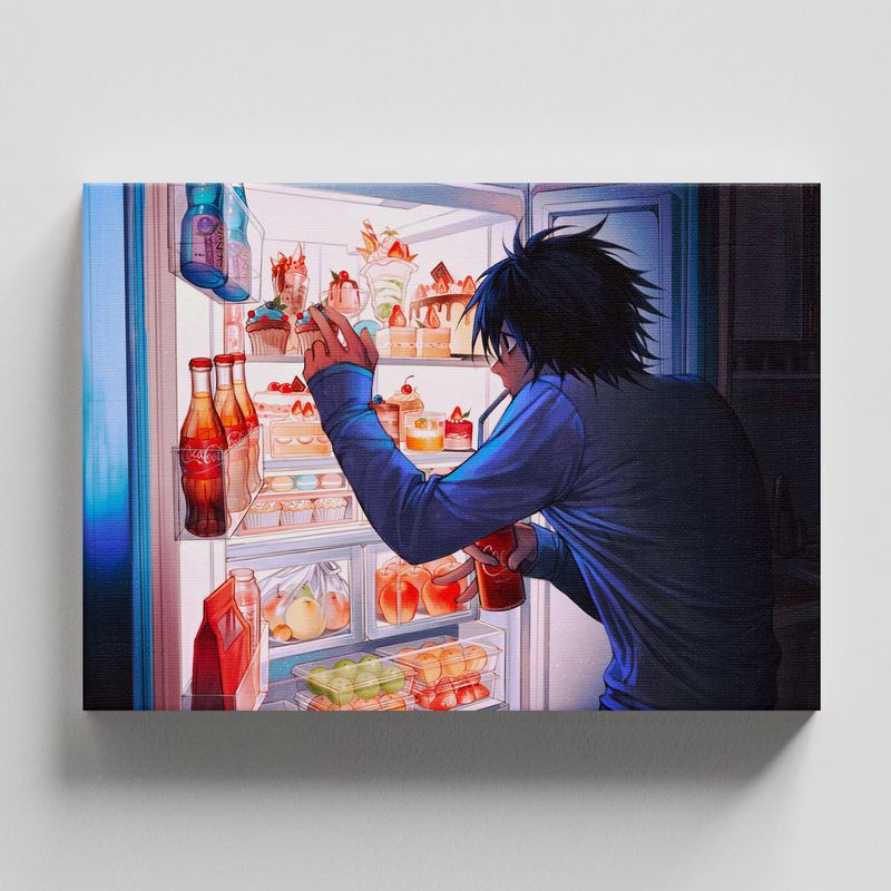 TAYRONA STORE - Cuadros Retablo Animes Death Note 007 - 50x35cm