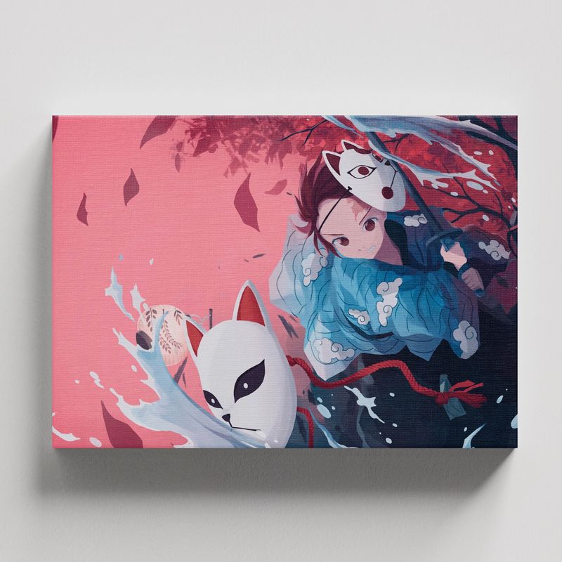 TAYRONA STORE - Cuadros Retablo Animes Demon Slayer 022 - 50x35cm