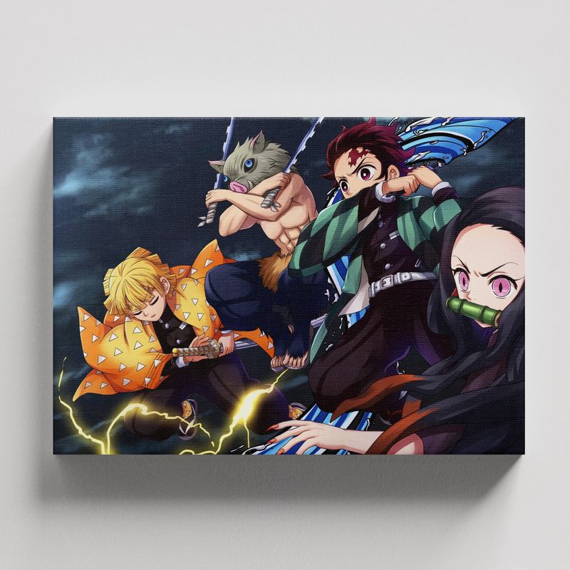 TAYRONA STORE - Cuadros Retablo Animes Demon Slayer 040 - 50x35cm