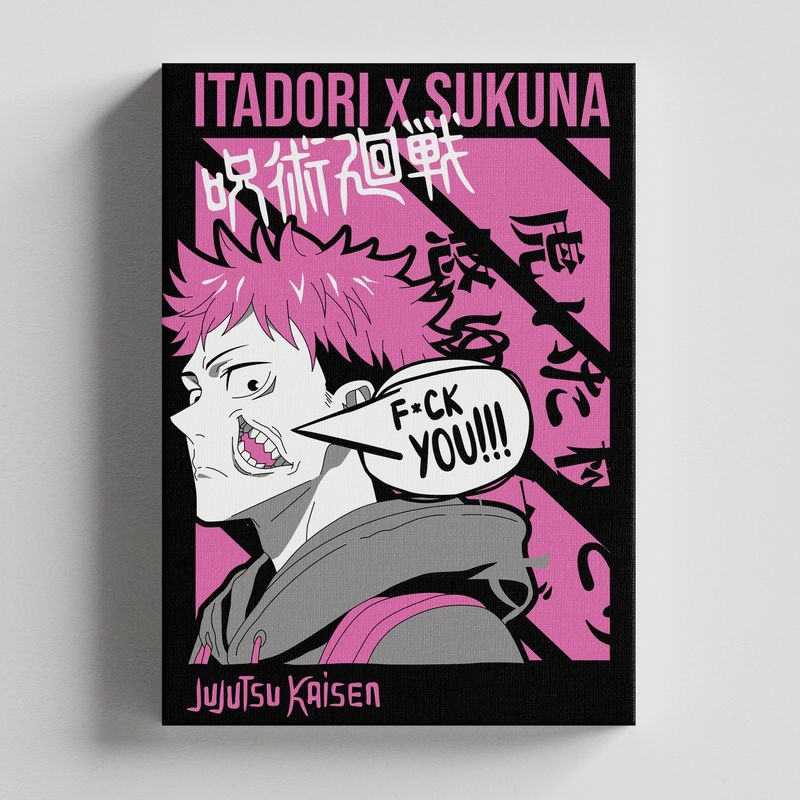 TAYRONA STORE - Cuadros Retablo Animes Jujutsu Kaisen 003 - 35x50cm