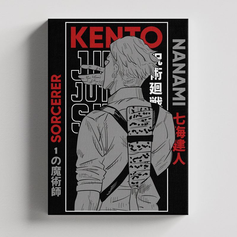 TAYRONA STORE - Cuadros Retablo Animes Jujutsu Kaisen 007 - 35x50cm