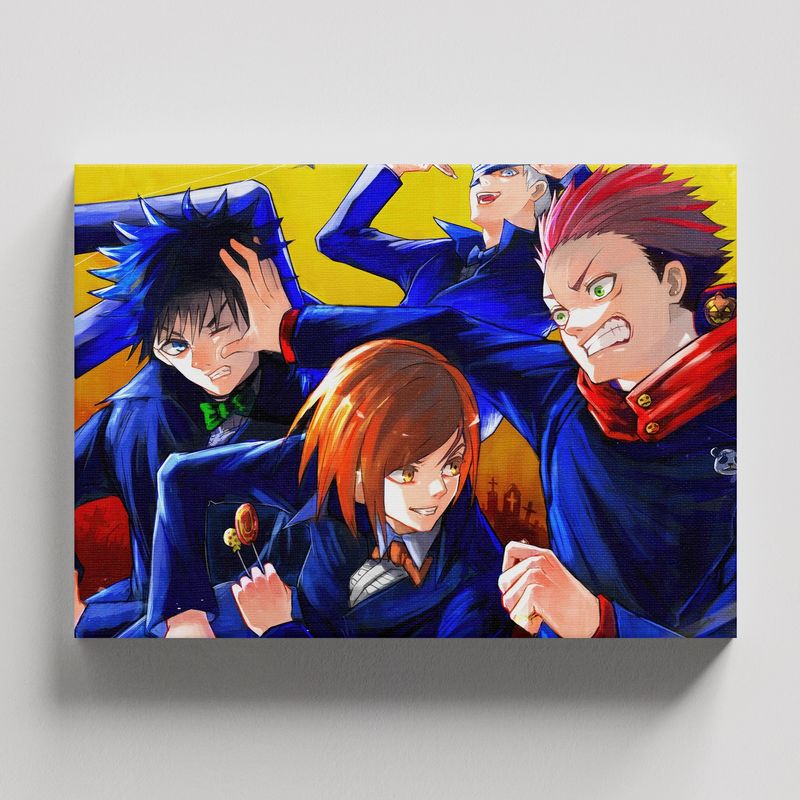 TAYRONA STORE - Cuadros Retablo Animes Jujutsu Kaisen 017 - 50x35cm