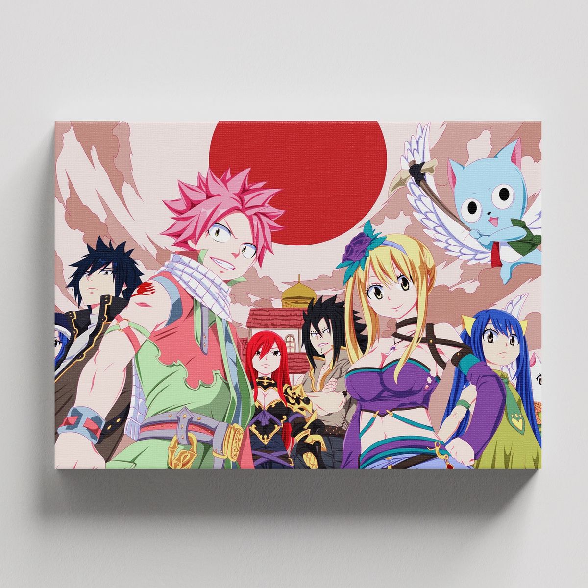 TAYRONA STORE - Cuadros Retablo Animes Fairy Tail 001 - 50x35cm