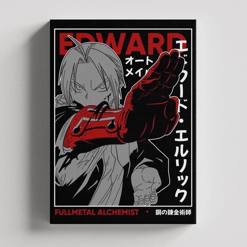 TAYRONA STORE - Cuadros Retablo Animes Fullmetal 003 - 35x50cm