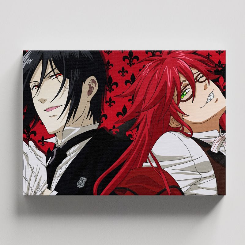 TAYRONA STORE - Cuadros Retablo Animes Kuroshitsuji 015 - 50x35cm