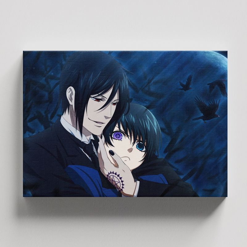 TAYRONA STORE - Cuadros Retablo Animes Kuroshitsuji 016 - 50x35cm