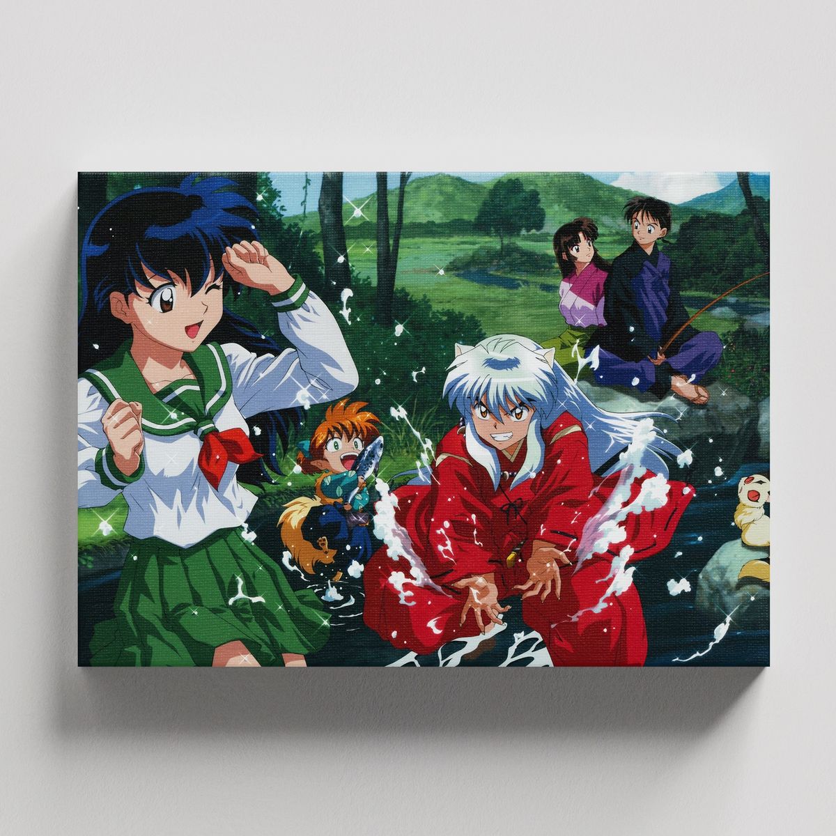 TAYRONA STORE - Cuadros Retablo Animes InuYasha 004 - 50x35cm