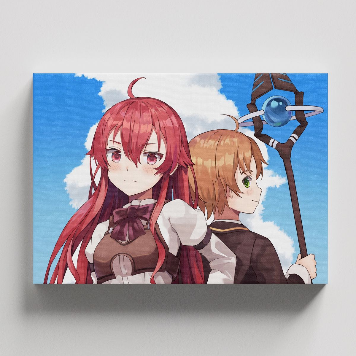 TAYRONA STORE - Cuadros Retablo Animes Mushoku Tensei 003 - 50x35cm