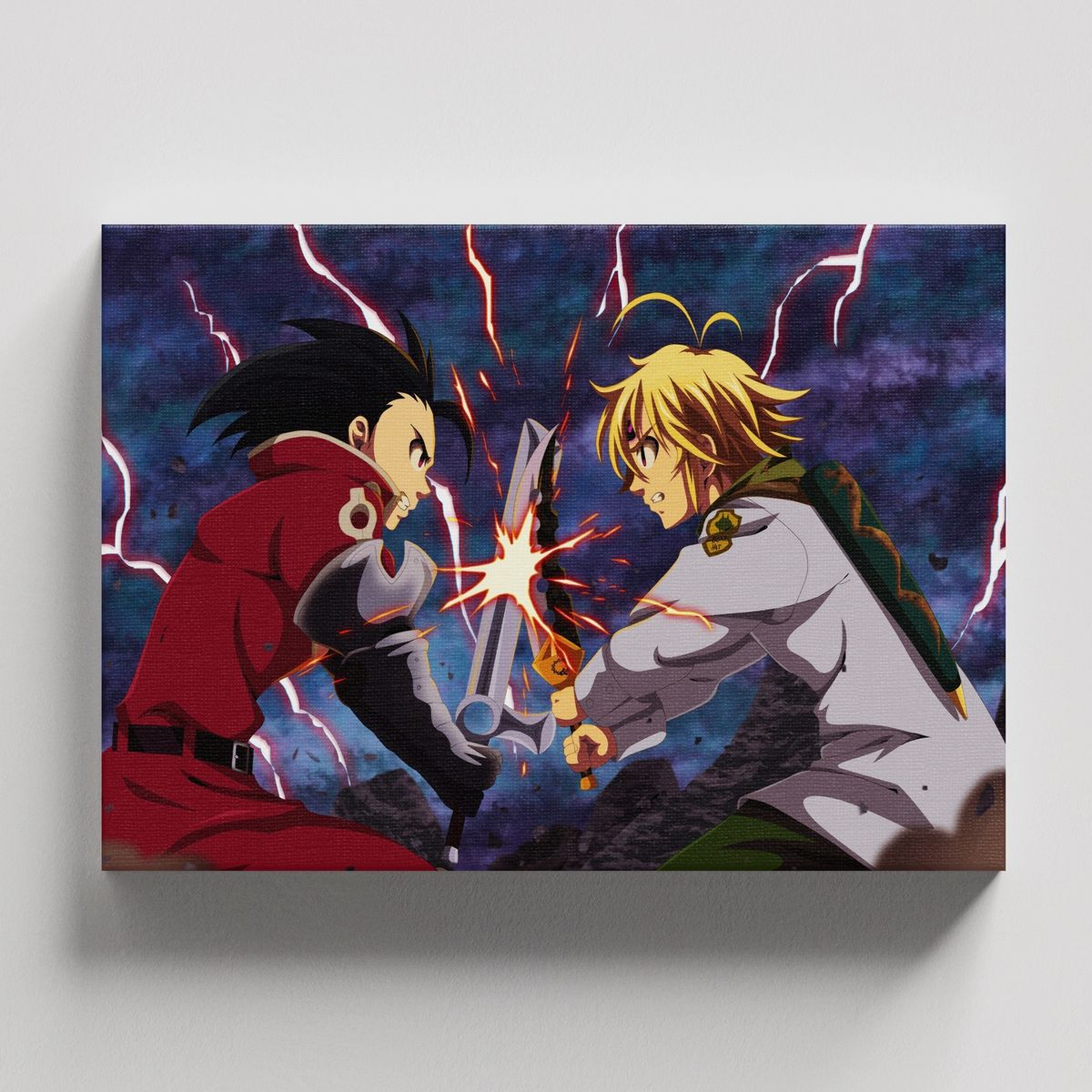 TAYRONA STORE - Cuadros Retablo Animes Nanatsu no Taizai 013 - 50x35cm