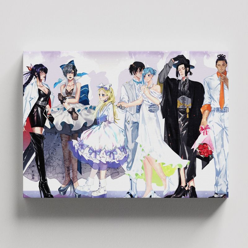 TAYRONA STORE - Cuadros Retablo Animes Jujutsu Kaisen 031 - 50x35cm