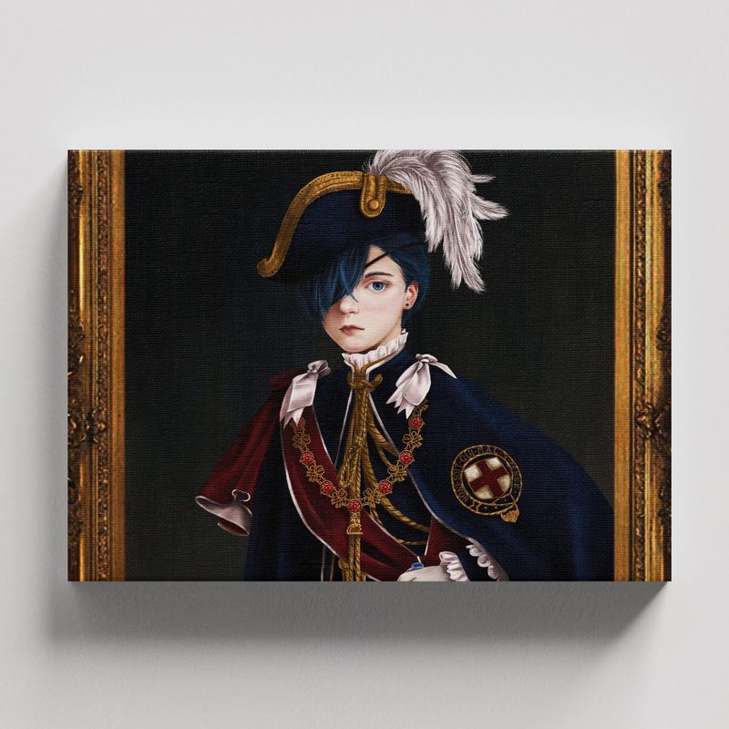 TAYRONA STORE - Cuadros Retablo Animes Kuroshitsuji 001 - 50x35cm