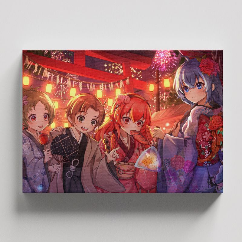 TAYRONA STORE - Cuadros Retablo Animes Mushoku Tensei 007 - 50x35cm