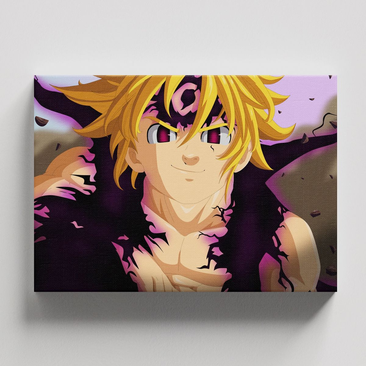 TAYRONA STORE - Cuadros Retablo Animes Nanatsu no Taizai 005 - 50x35cm