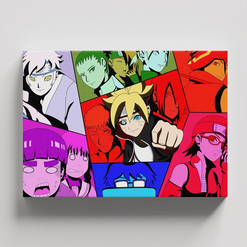TAYRONA STORE - Cuadros Retablo Animes Naruto 058 - 50x35cm