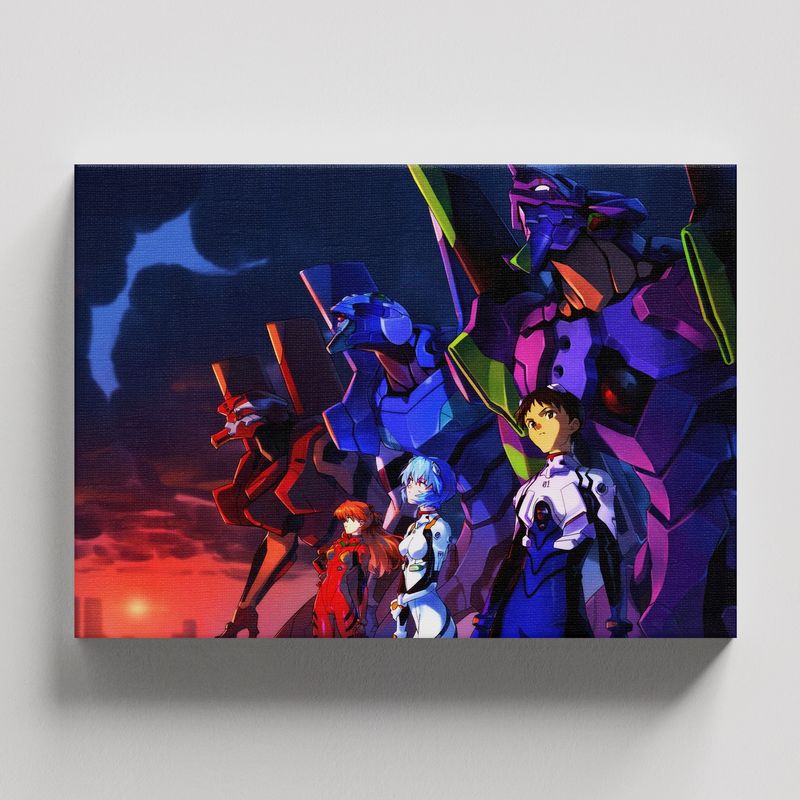 TAYRONA STORE - Cuadros Retablo Animes Neon Genesis Evangelion 003 - 50x35cm