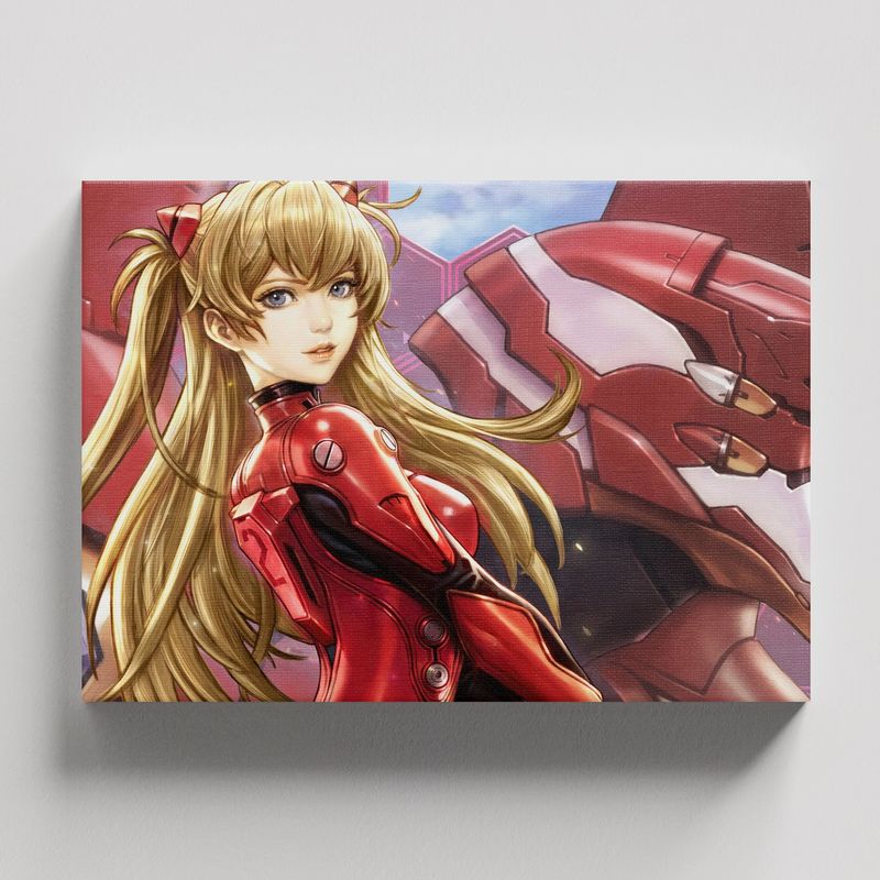 TAYRONA STORE - Cuadros Retablo Animes Neon Genesis Evangelion 007 - 50x35cm