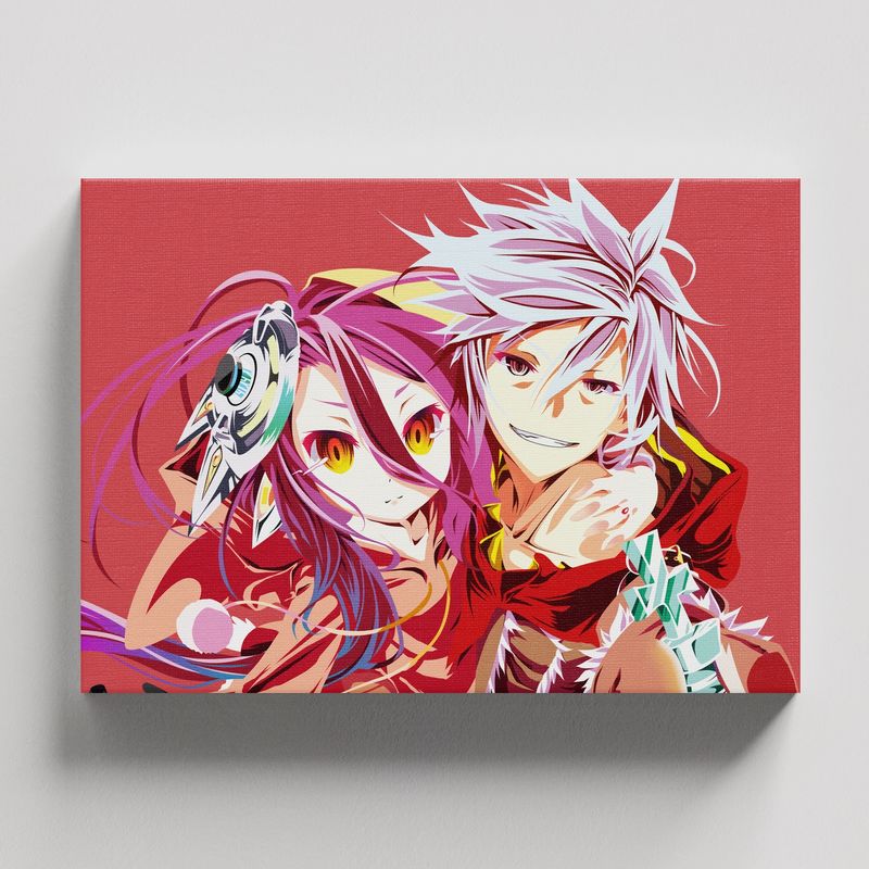 TAYRONA STORE - Cuadros Retablo Animes No Game No Life 019 - 50x35cm