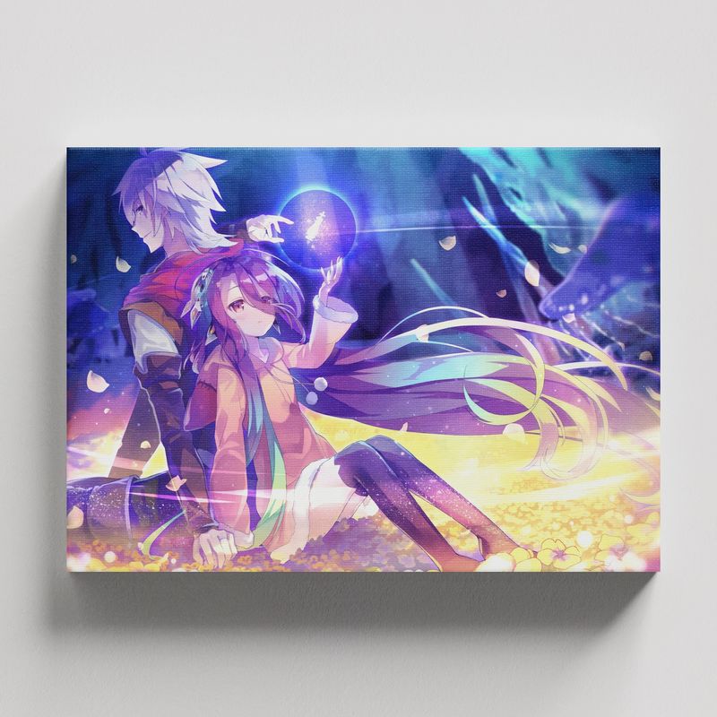 TAYRONA STORE - Cuadros Retablo Animes No Game No Life 016 - 50x35cm