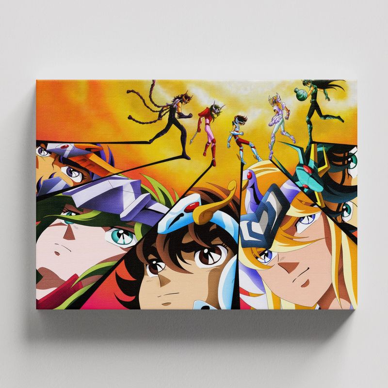 TAYRONA STORE - Cuadros Retablo Animes Saint Seiya 014 - 50x35cm