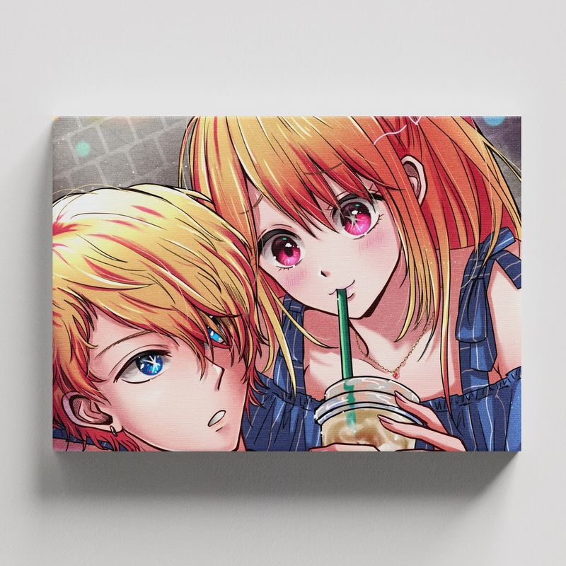 TAYRONA STORE - Cuadros Retablo Animes Oshi no Ko 001 - 50x35cm