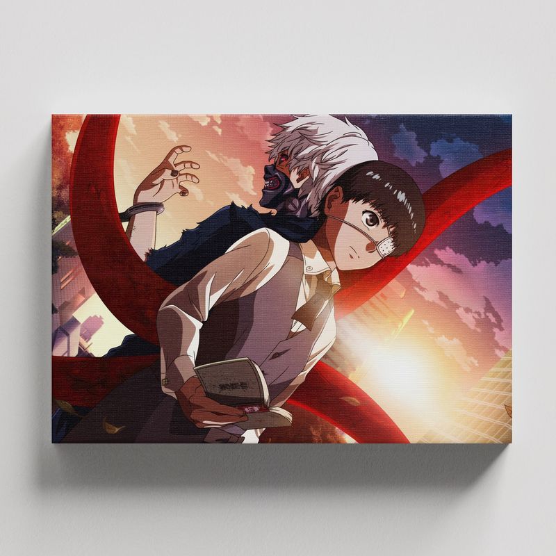 TAYRONA STORE - Cuadros Retablo Animes Tokyo Ghoul 010 - 50x35cm