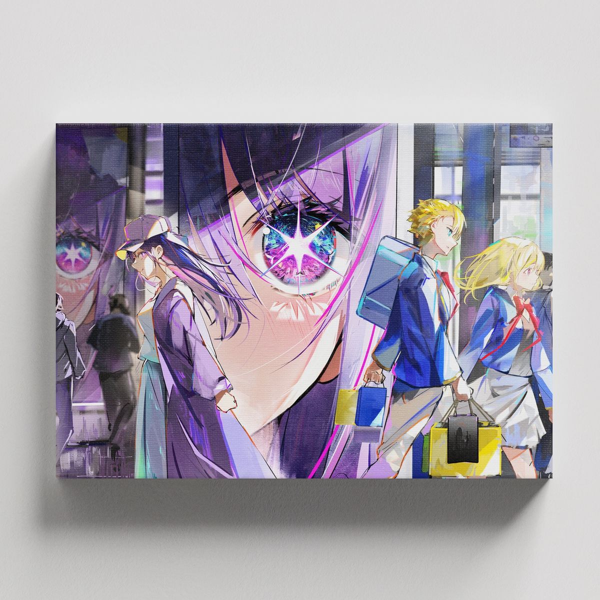 TAYRONA STORE - Cuadros Retablo Animes Oshi no Ko 006 - 50x35cm