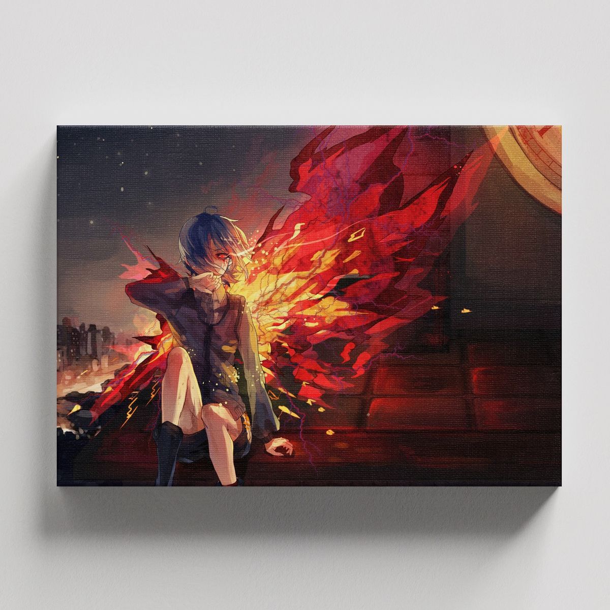 TAYRONA STORE - Cuadros Retablo Animes Tokyo Ghoul 014 - 50x35cm
