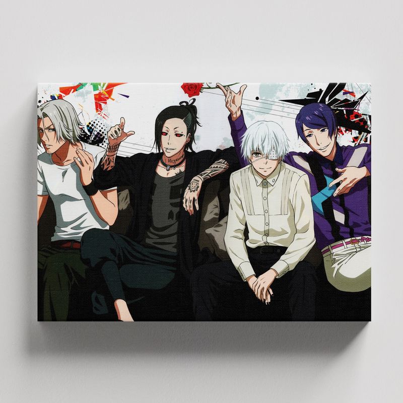 TAYRONA STORE - Cuadros Retablo Animes Tokyo Ghoul 016 - 50x35cm