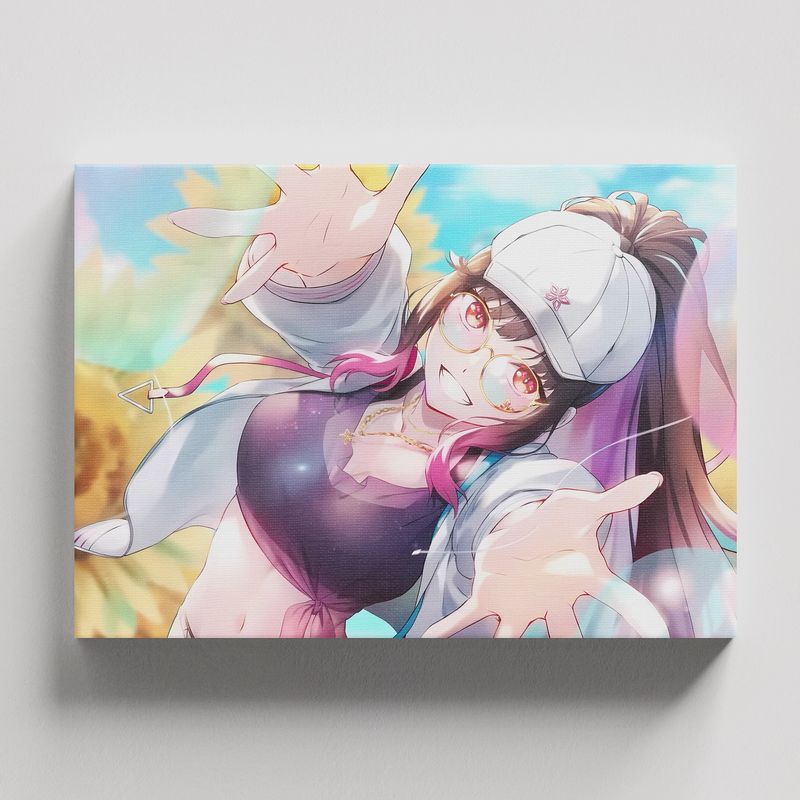TAYRONA STORE - Cuadros Retablo Animes Virtual Youtuber 009 - 50x35cm